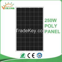 High efficiency poly 250W /260W/300W soalr panel manufacturers in