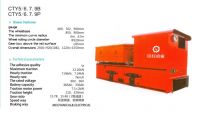 Mine electric locomotive  for mining machinery 