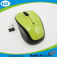 Hot sell custom logo USB mini wireless mouse , 2.4ghz wireless mouse with micro-receiver