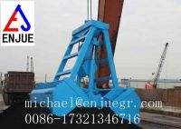 electric hydraulic automatic remote control grab for bulk material on hot sale in China 2016