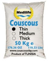 Couscous With Whole Wheat Thin Grain Bag 50 Kg.