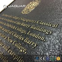 Manufacturer Custom Design 3d Bronze Engraved Metal Plaque