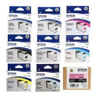 Epson Complete Ink Cartridge Set for Stylus Photo 3880 Printer