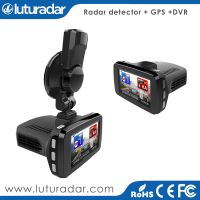 3 in 1 1080P FHD Ambarella A7 Car DVR GPS Radar Detector with night version camera recorder