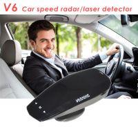 Best car Radar Detector V6 with Early Warning LED Display with 360 anti police speed gun