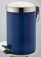 6L Stainless steel pedal bin, with various color