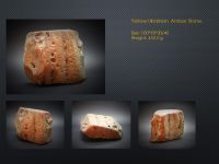 Raw amber stone