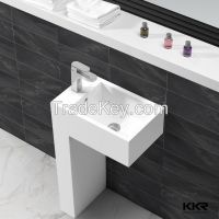 solid surface freestanding basin
