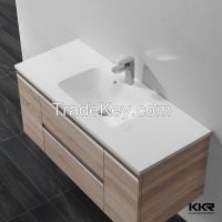 solid surface cabinet basin