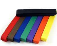 Colourful Martial Arts Belts/taekwondo Belts/custom Karate Belts For Children