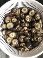 canned shiitake  mushrooms whole and P&S