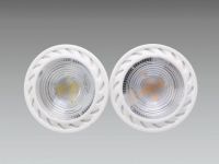 5W 7W gu10 led spotlight , Plastic Coated Aluminum Led Spot Lamp Gu5.3 Lampholder