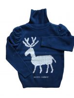 Shinvo Christmas Santa Cute Animal Sweater For Kids