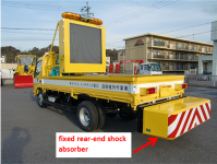 Truck Mounted Attenuator-fixed rear-end shock absorber