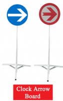 clock arrow board-Reflective Traffic Signs-Clock-Type Road Direction Arrow Sign rotatable