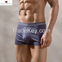 Wholesale 2016 New Design Custom Made Cotton Bulk Men Underwear Boxer