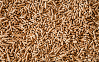 Wood Pellets( 100% rubber wood)