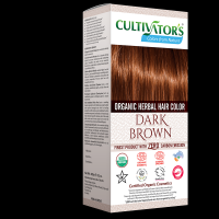 Organic Herbal Hair Color Dark Brown