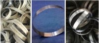 Snap bands for filter bags