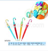 Cartoon Printing Contrast Color Children straight Umbrella