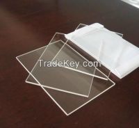 High transmission fused silica quartz glass polished plate of all shap