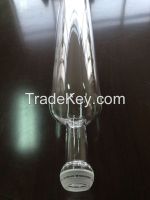 Clear quartz furnace tube or quartz tube with quartz glass ball head