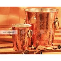 Copper Ice Bucket (Origin: Tunisia)