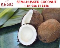 New Crop Semi-husked Coconut For Sale