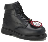 Rhino 6" Composite Toe Leather Safety Toe -black