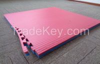 Meitoku high quality big eva foam ground gym taekwondo mat for sports