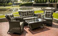 outdoor indoor wicker rattan sofa garden furniture set
