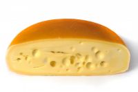 Maasdam cheese with holes 45+