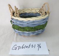 wickerwork/willow garden basket