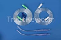 Disposable suction connecting tube