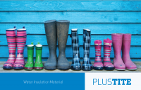 PLUSCOAT PLUSTITE A11 LIQUIDE WATERPROOFING MEMBRANE