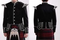 New Hand made Military Doublet Kilt Jacket