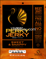 Perky Jerky Sweet & Snappy Turkey Jerky