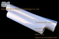 Roll/Sheets 115mic Waterproof Glossy Polyester Inkjet Film Translucent