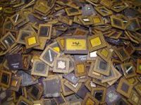 CPU CERAMIC PROCESSOR SCRAPS, RAM SCRAPS