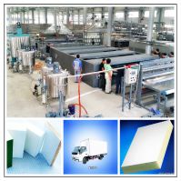 dry box refrigerated fiberglass truck body FRP sheet making machine