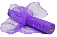 21inch*10yard purple silver strip china factory gift packing paper for 20S09