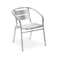 ALUMINIUM CHAIR SILVER