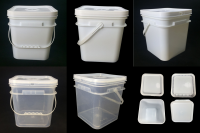 Wholesale Food Grade Square   8l,10l  Plastic Bucket