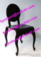 acrylic Rococo chair
