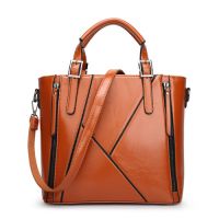 Leather Shoulder Bag PF6364