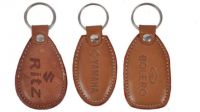 BT Leather Keychain