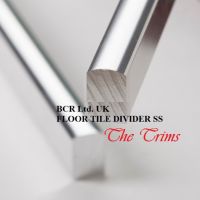 BCR ss floor dividing strips, metal tile trims, aluminium tiletrims, pvc tile trims, selants &amp; building chemical range