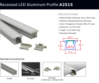 Led Aluminum Profiles,Profiles for Led Strip Light, Aluminum Profile for Kitchen Cabinet