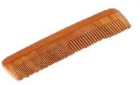 Wooden Comb (Neem - Dual Teeth) 7"