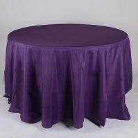 Buy Plum 90 Inch Round Tablecloths